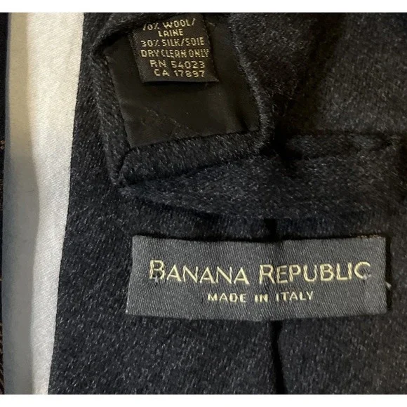 Designer Tie Lot Of 7 Trussini Donna Karen Rene Lezard Santoni Banana Republic